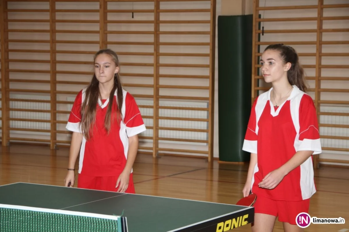 Mistrzostwa gminy szkół gimnazjalnych w tenisie stołowym