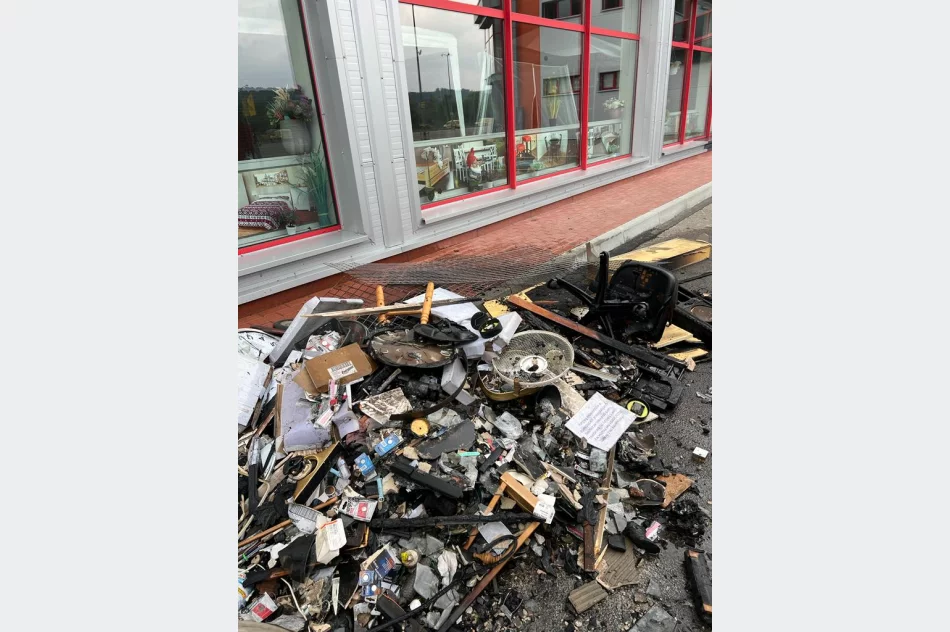 Pożar w Merkury Market - zdjęcie 4