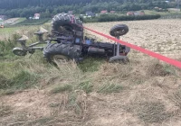 Wywrotka ciągnika rolniczego - zdjęcie główne