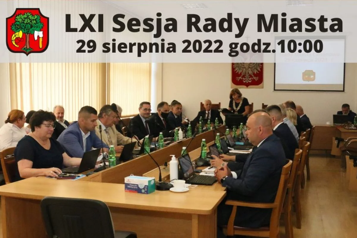 29 sierpnia odbędzie się Sesja Rady Miasta Limanowa