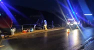 Samochód uderzył w bariery - zdjęcie 2