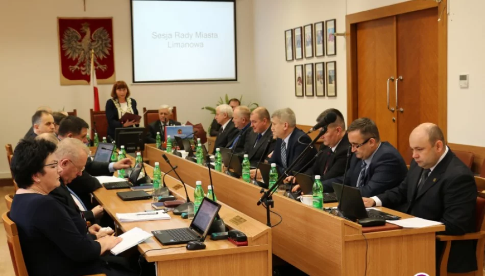 Sesja Rady Miasta Limanowa (28.10.2016r.) - zdjęcie 1