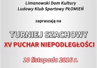 XV Puchar Niepodległości Turniej Szachowy - zdjęcie główne