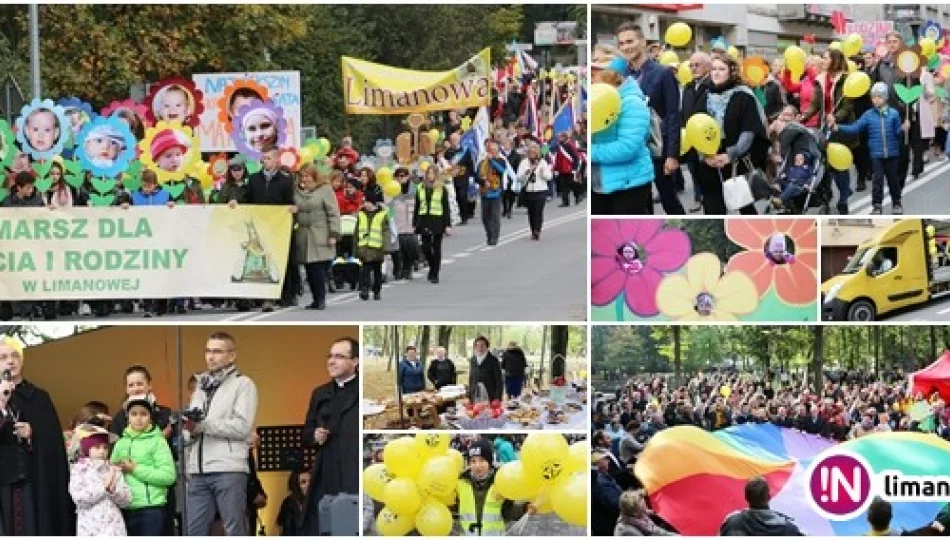 Ponad 3 tys. uczestników Marszu dla Życia i Rodziny w Limanowej - zdjęcie 1