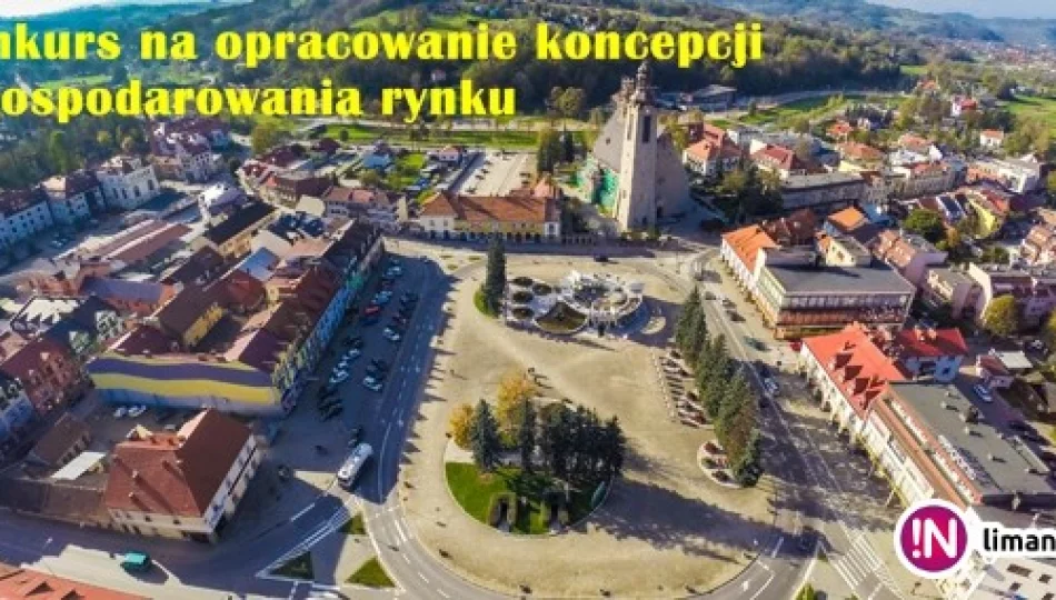 Konkurs na opracowanie koncepcji zagospodarowania rynku w Limanowej - zdjęcie 1