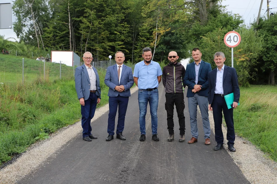 Odbiór drogi Wysokie - Gostwica - Długołęka - zdjęcie 4