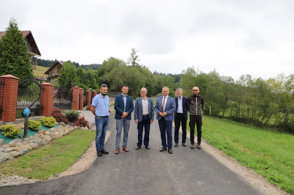 Odbiór drogi Wysokie - Gostwica - Długołęka - zdjęcie 6