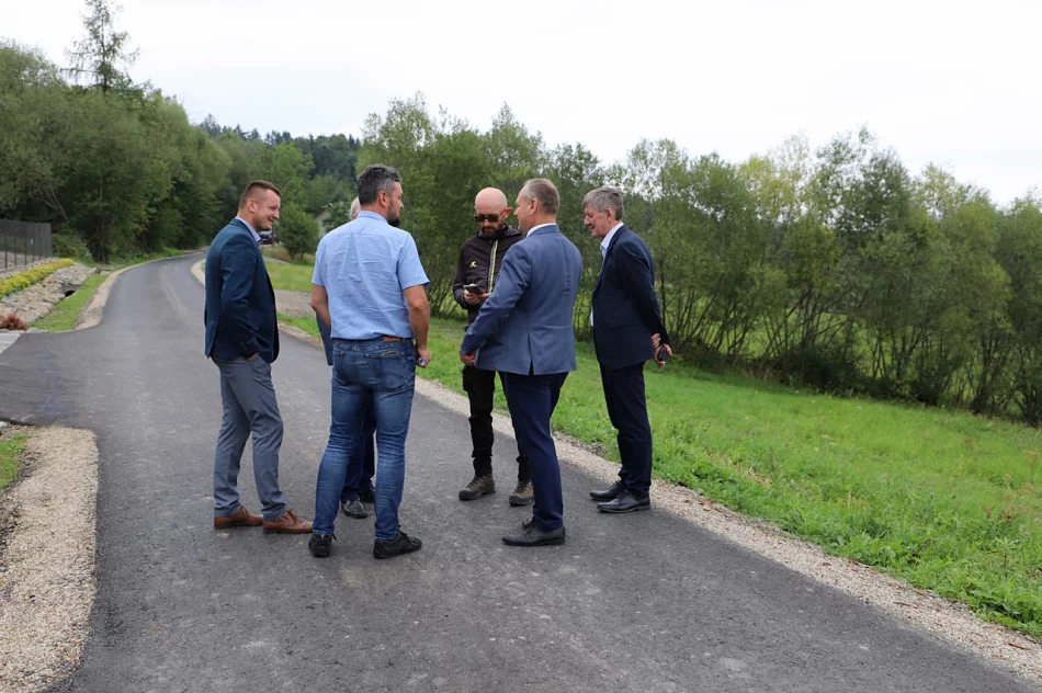 Odbiór drogi Wysokie - Gostwica - Długołęka - zdjęcie 10