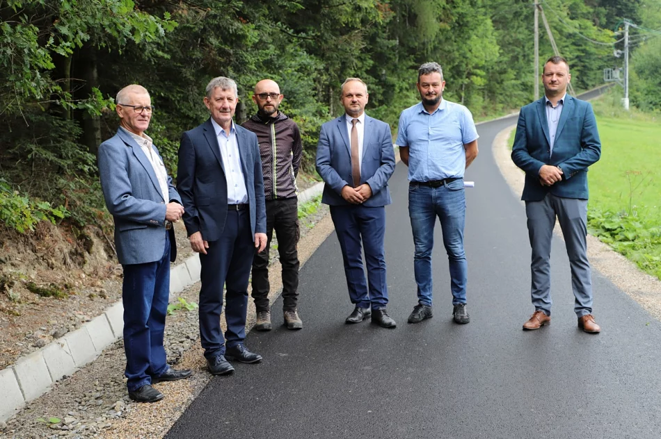 Odbiór drogi Wysokie - Gostwica - Długołęka - zdjęcie 13