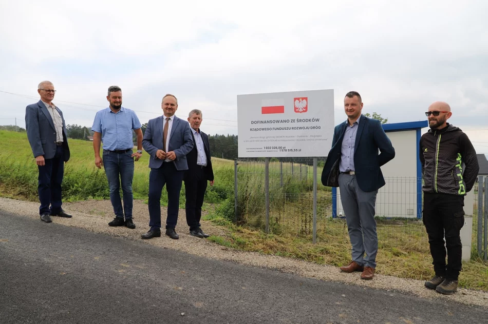 Odbiór drogi Wysokie - Gostwica - Długołęka - zdjęcie 16