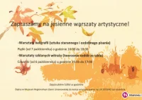 Jesienne warsztaty artstyczne - zdjęcie główne
