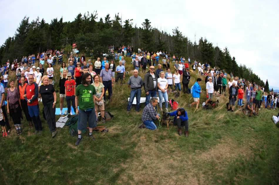 Po raz XXII na szczycie spotkali się pasjonaci Beskidu Wyspowego - zdjęcie 7