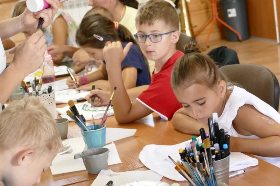 Artystyczne warsztaty w Gminnej Bibliotece Publicznej w Starej Wsi i jej Filiach – podsumowanie - zdjęcie 2