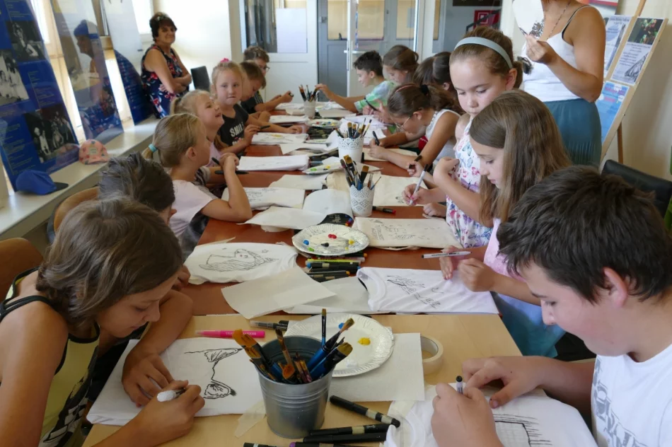 Artystyczne warsztaty w Gminnej Bibliotece Publicznej w Starej Wsi i jej Filiach – podsumowanie - zdjęcie 3