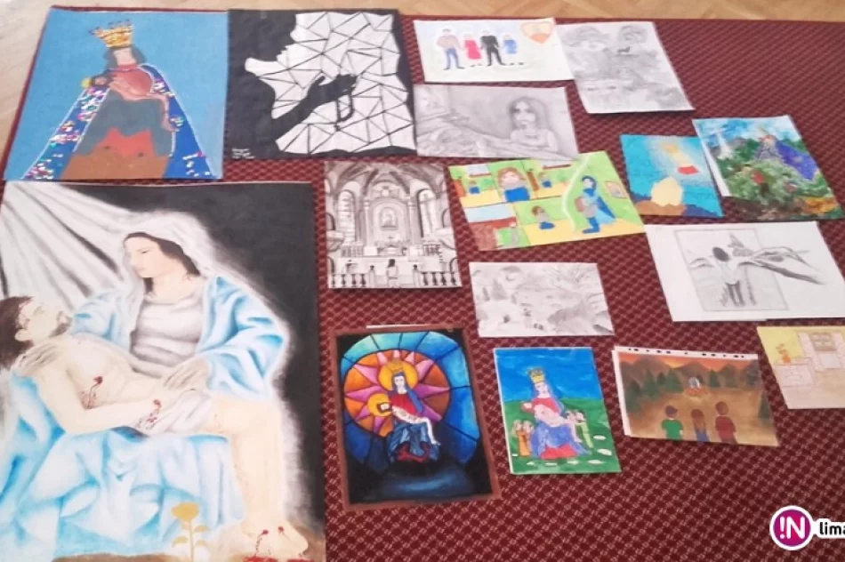 Wyniki konkursu plastyczno-literacko-muzycznego „Matka Boska Limanowska w moim życiu” - zdjęcie 4