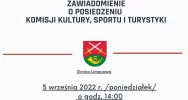 Posiedzenie Komisji Kultury, Sportu i Turystyki Rady Gminy Limanowa w dniu 5 września 2022 r. - zdjęcie 2