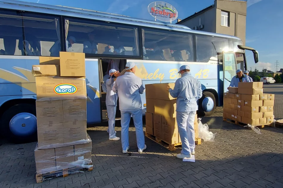 Kolejny transport z pomocą dla partnerskiego miasta - zdjęcie 7