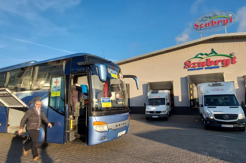 Kolejny transport z pomocą dla partnerskiego miasta - zdjęcie 15