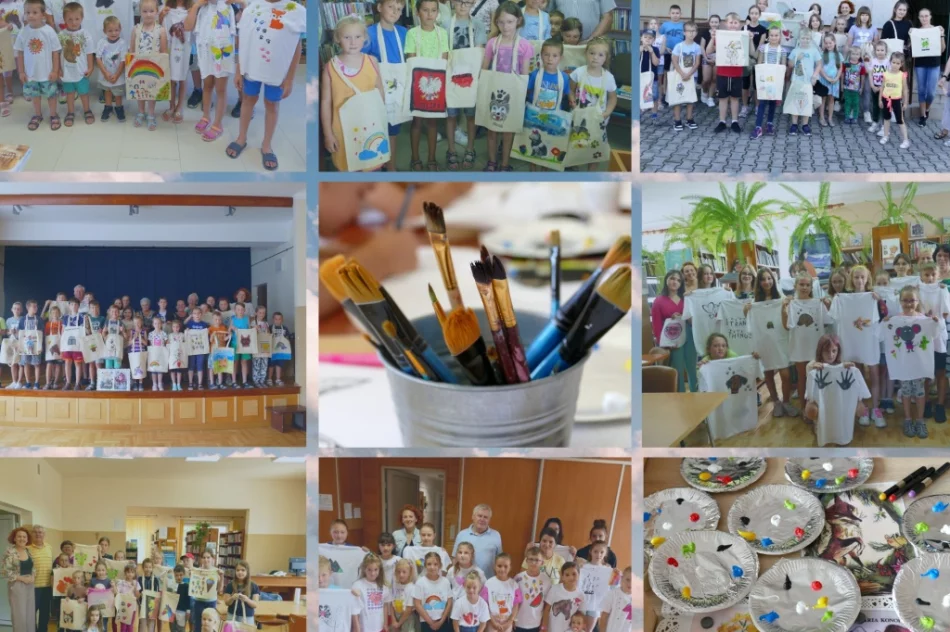 Artystyczne warsztaty dały radość i zabawę - zdjęcie 9