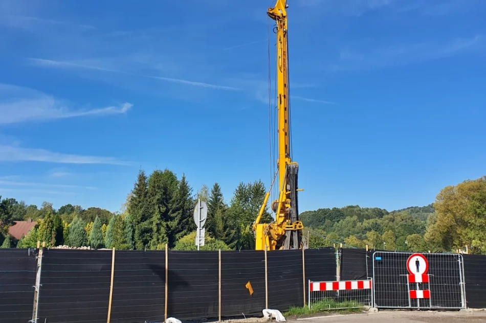 Przygotowania pod przyczółki i prace przy łączniku - zdjęcie 2