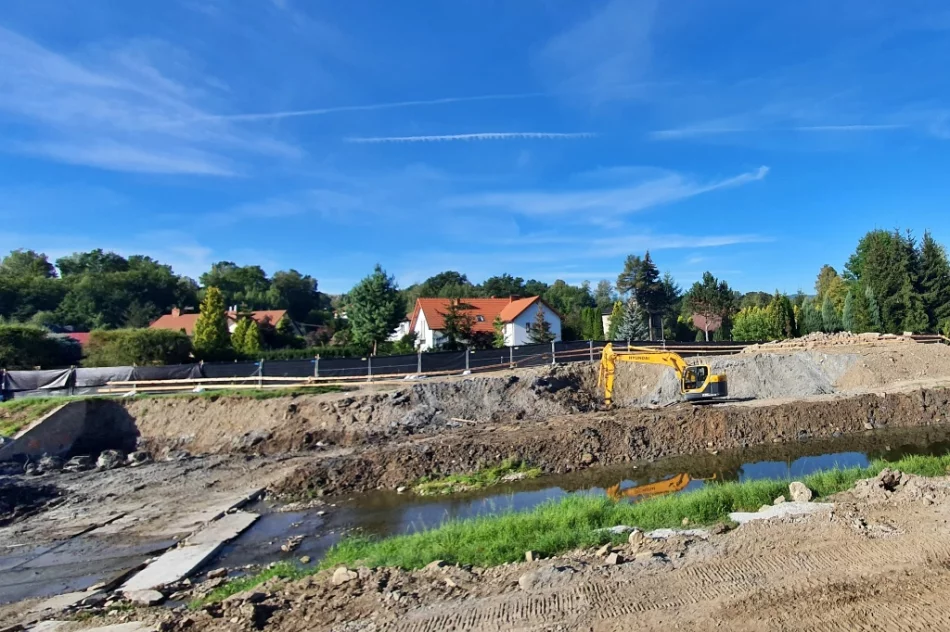 Przygotowania pod przyczółki i prace przy łączniku - zdjęcie 5