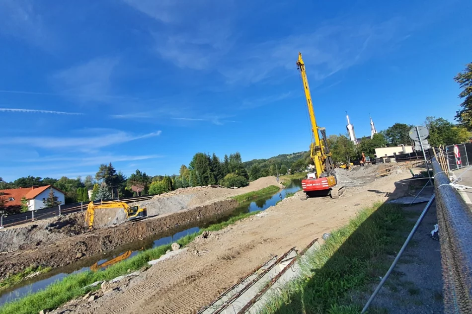 Przygotowania pod przyczółki i prace przy łączniku - zdjęcie 7