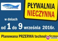 Nastąpi przerwa technologiczna na Pływalni Limanowskiej - zdjęcie główne