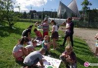 Artystyczne podsumowanie wakacji w świetlicy w Starej Wsi - zdjęcie główne