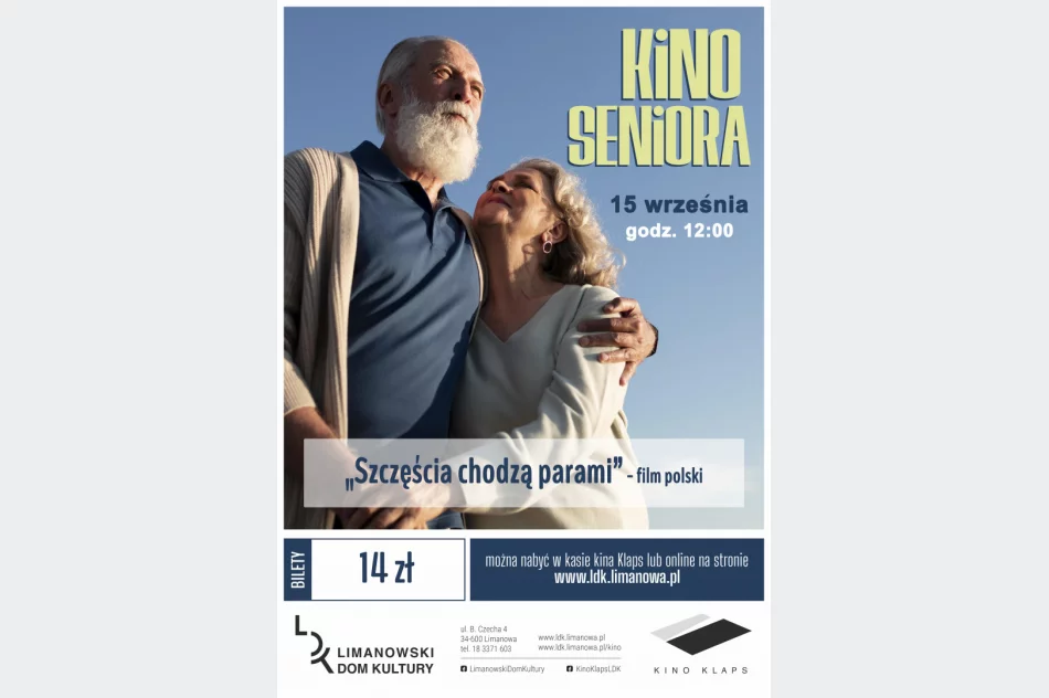  "Szczęścia chodzą parami" 15 września w Kinie Seniora - zdjęcie 2