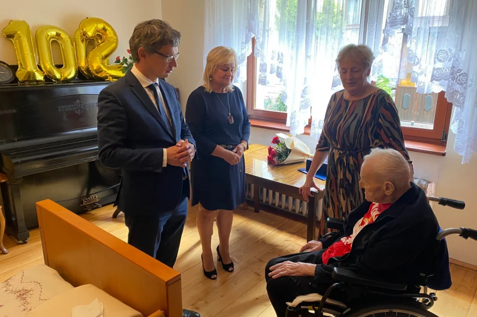 102. urodziny Władysława Odziomka - zdjęcie 2