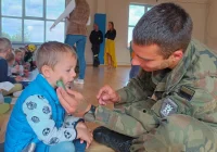 Strażacko-wojskowe spotkanie dzieci i młodzieży - zdjęcie główne