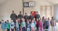Strażacko-wojskowe spotkanie dzieci i młodzieży - zdjęcie 4