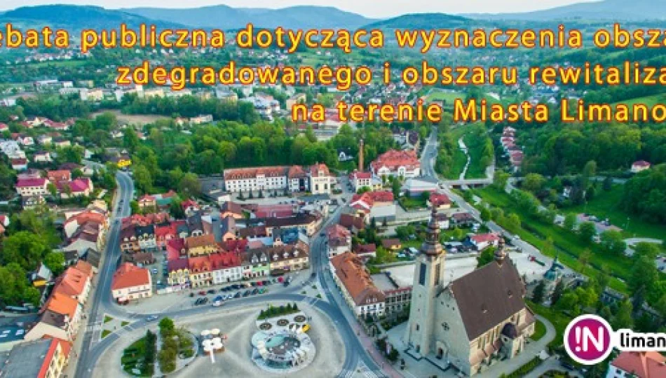 Obwieszczenie Burmistrza Miasta Limanowa - zdjęcie 1