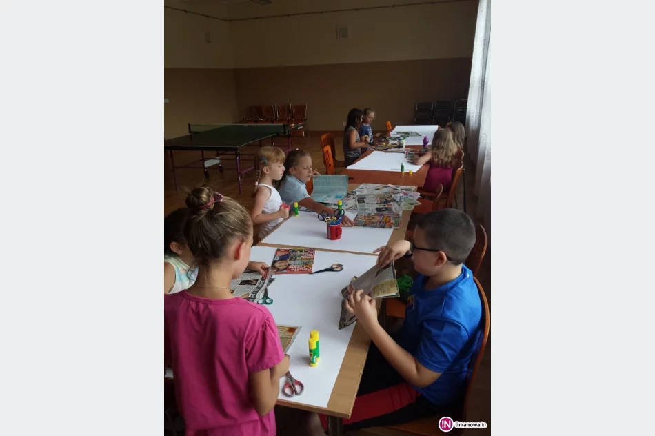 Wakacje 'jak malowane' w świetlicach Gminy Limanowa - zdjęcie 2