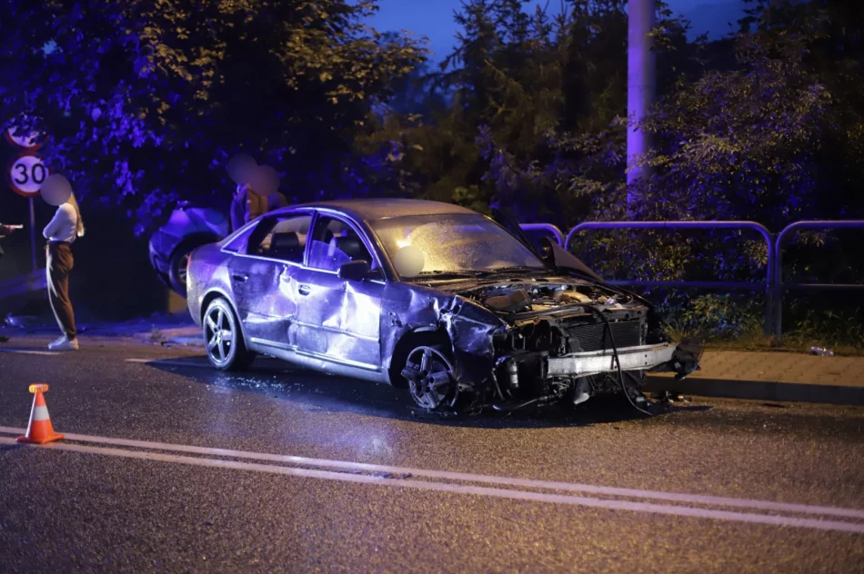 Kobieta z dwójką dzieci w szpitalu po zderzeniu aut - zdjęcie 2