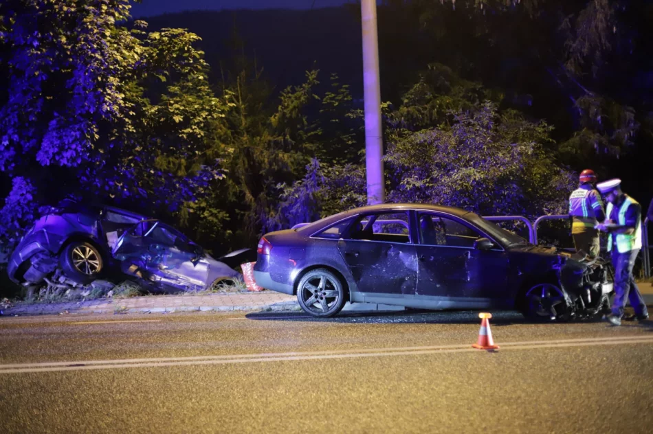 Kobieta z dwójką dzieci w szpitalu po zderzeniu aut - zdjęcie 3