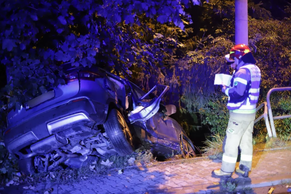 Kobieta z dwójką dzieci w szpitalu po zderzeniu aut - zdjęcie 12