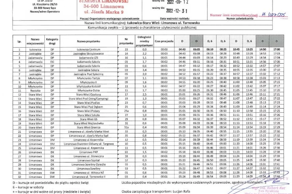 Zmiany w rozkładach jazdy busów - zdjęcie 3