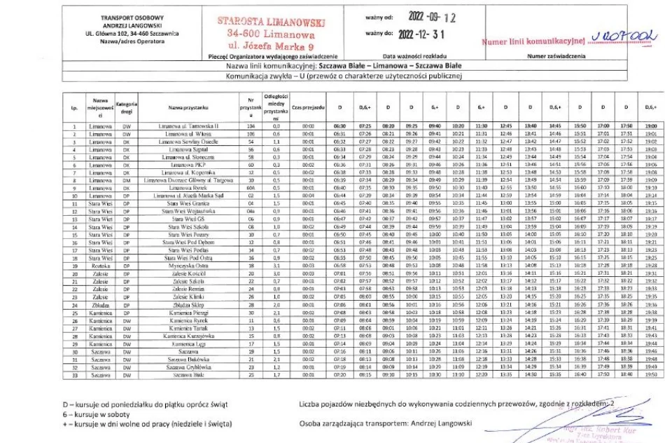 Zmiany w rozkładach jazdy busów - zdjęcie 5