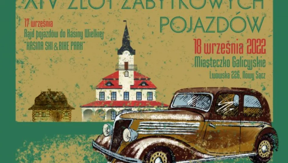 Rajd zabytkowych pojazdów zagości na Limanowszczyźnie - zdjęcie 1