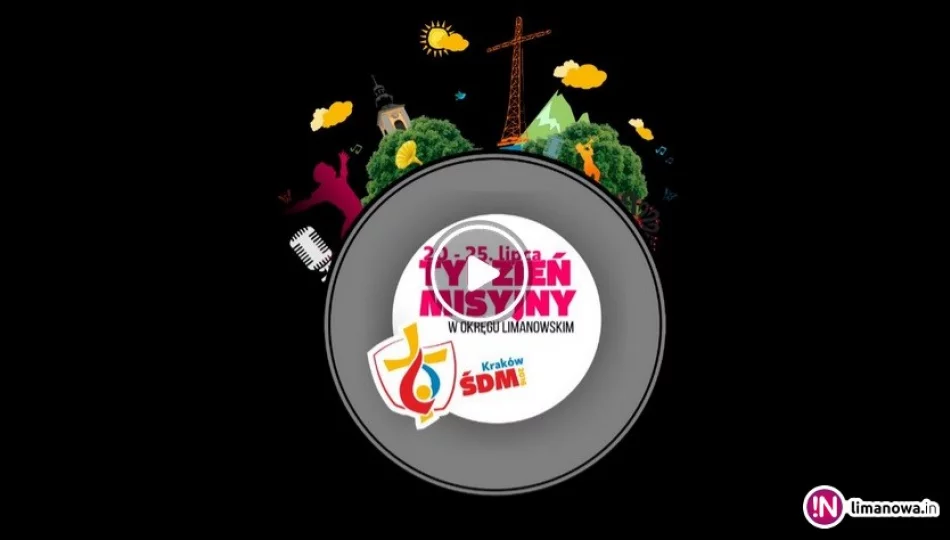 Pielgrzymi ŚDM w Limanowej - filmy - zdjęcie 1