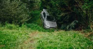 Subaru wypadło z drogi - zdjęcie 3