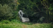 Subaru wypadło z drogi - zdjęcie 4