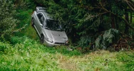 Subaru wypadło z drogi - zdjęcie 5