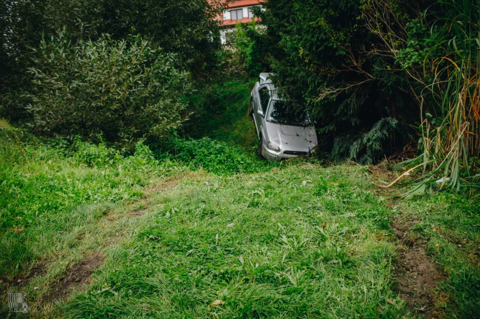 Subaru wypadło z drogi - zdjęcie 6