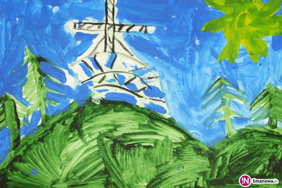 Limanowa oczami artystów TPSP oraz dzieci limanowskich szkół - zdjęcie 4