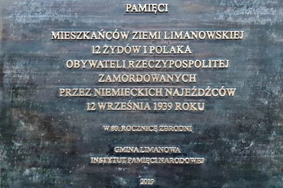 Upamiętniono zamordowanych 12 września 1939 roku Limanowian - zdjęcie 2