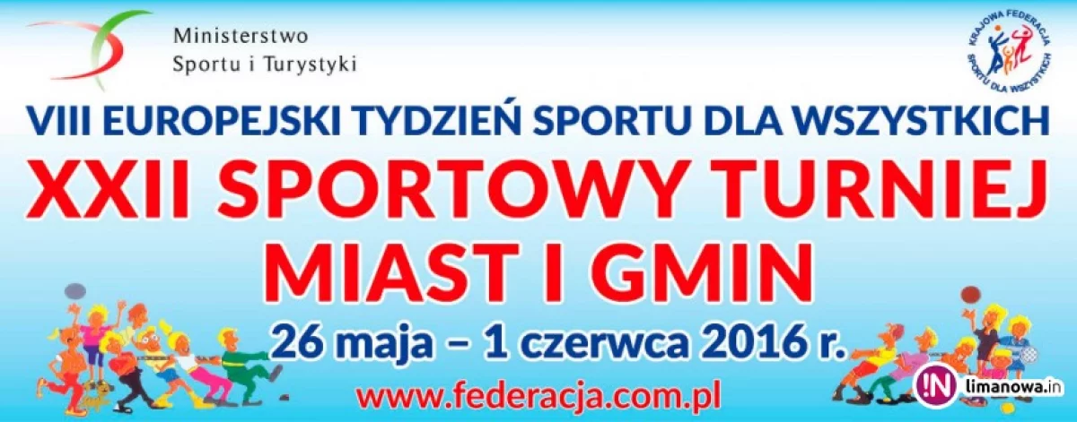 Gmina Limanowa laureatem XXIII edycji Sportowego Turnieju Miast i Gmin!
