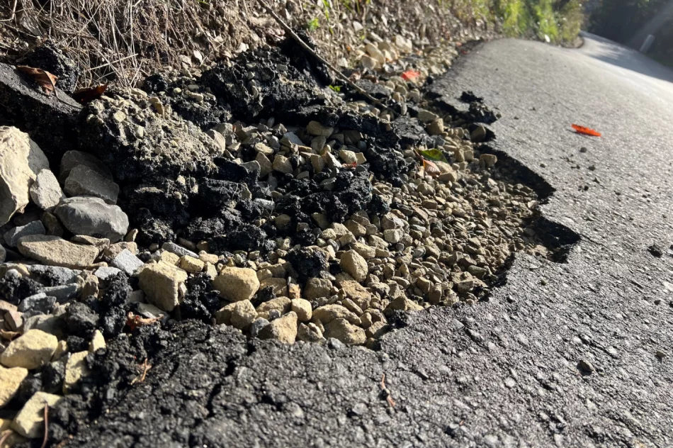 Nowy asfalt można zbierać… palcami - zdjęcie 3