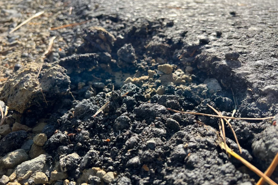 Nowy asfalt można zbierać… palcami - zdjęcie 11